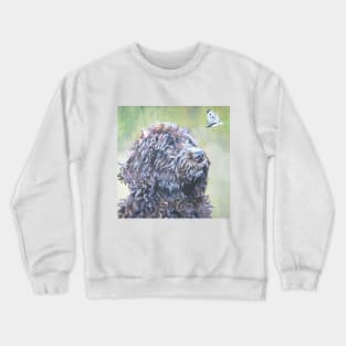 Barbet Fine Art Painting Crewneck Sweatshirt